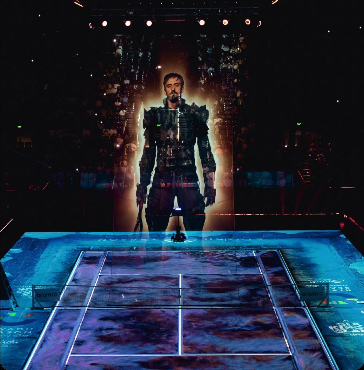 Player hologram reveal