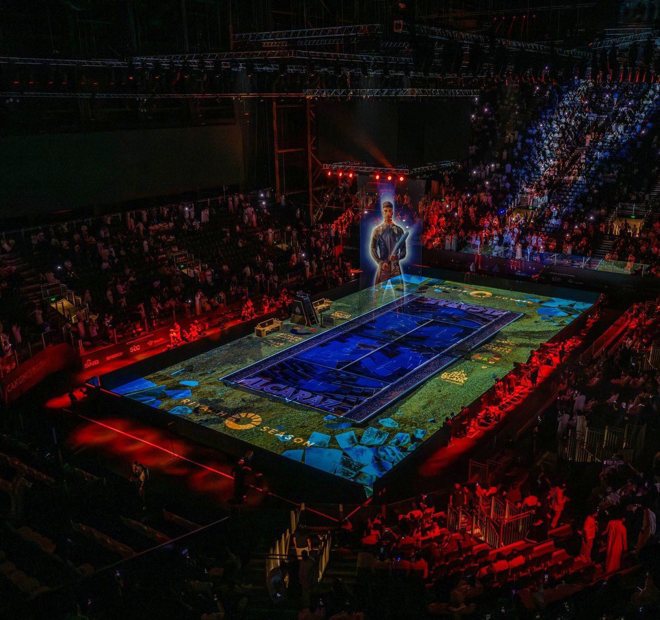 Ceremony court visuals