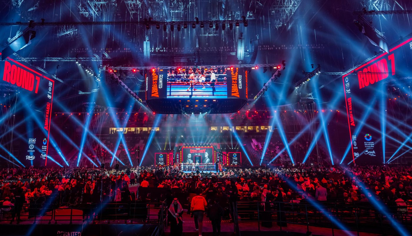Arena light show