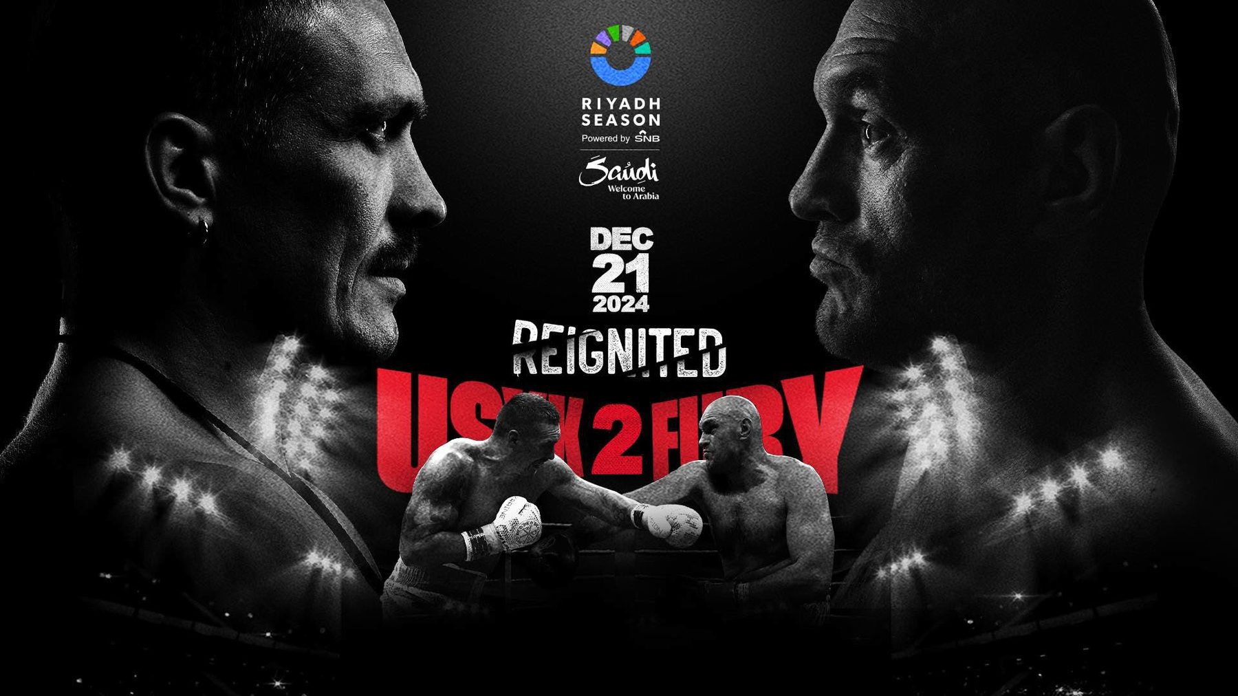 Usyk vs Fury 2 Reignited key visual